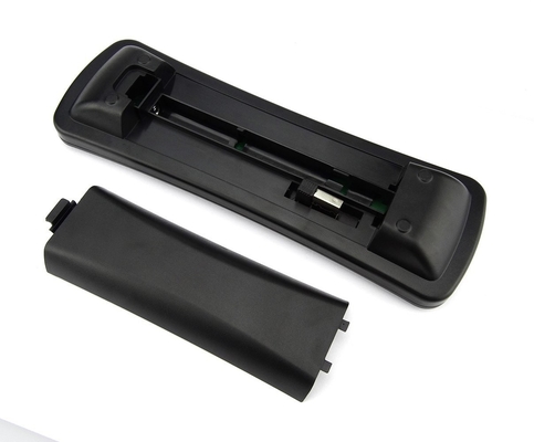 Black Portable Battery Operated Remote Control For Internet Media Player / PC