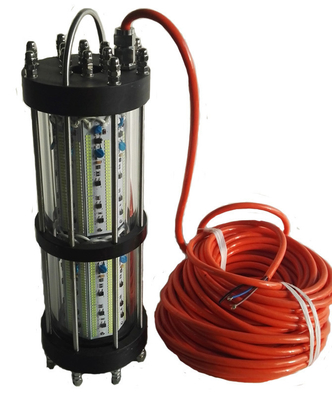 Lure Fish Attracting Led Green Underwater Boat Lights With Waterproof Cable